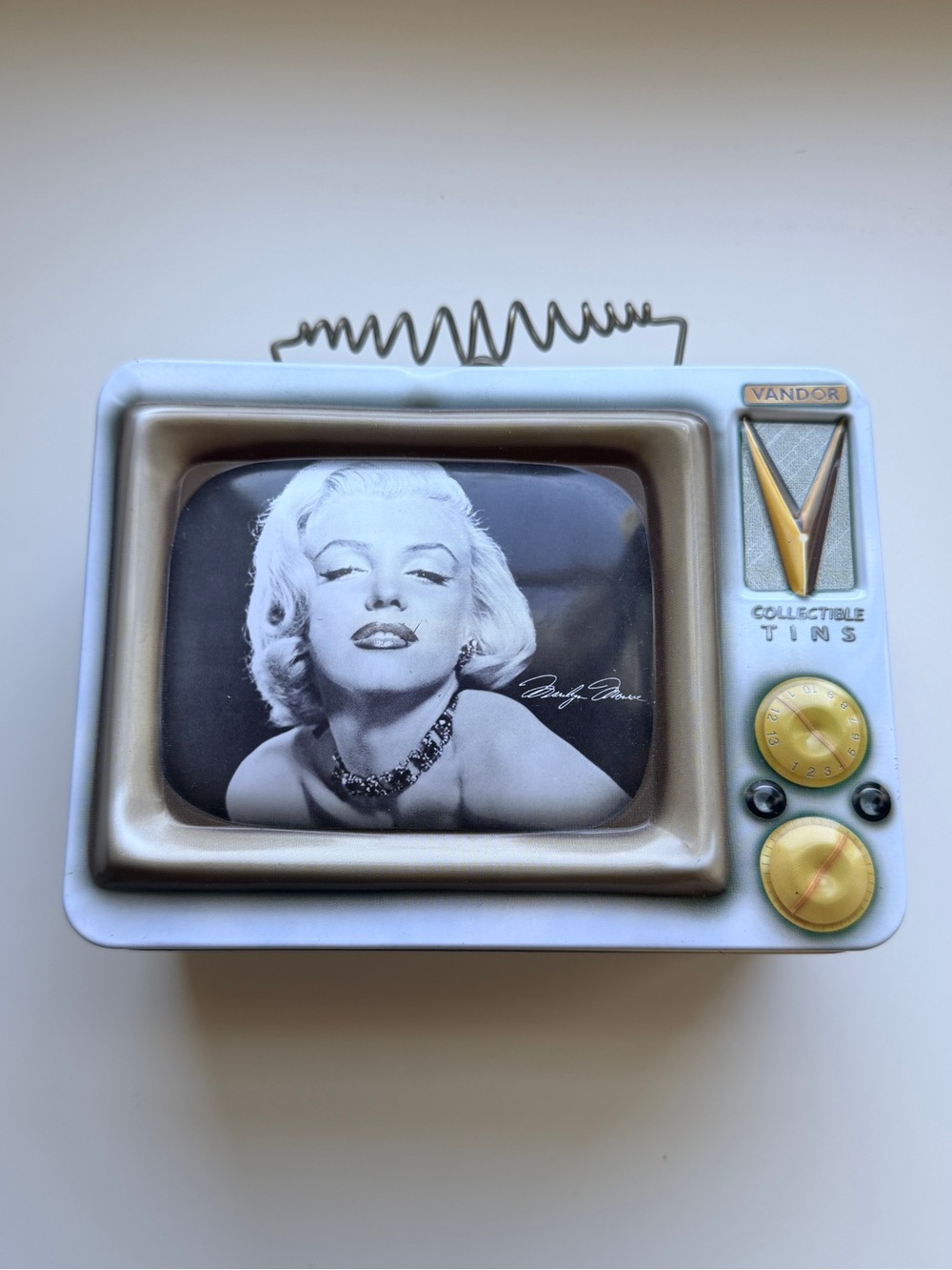 Marilyn Monroe Retro Tin TV Lunch Box - Vandor Collectible